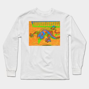 Calico Lizard Long Sleeve T-Shirt